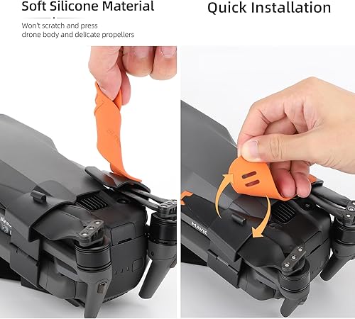 Miniatura 5 de Mavic 3 Pro Soporte de hélice, estabilizador de hélice estabilizador de silicona para DJI Mavic 3 Pro Drone Accesorios