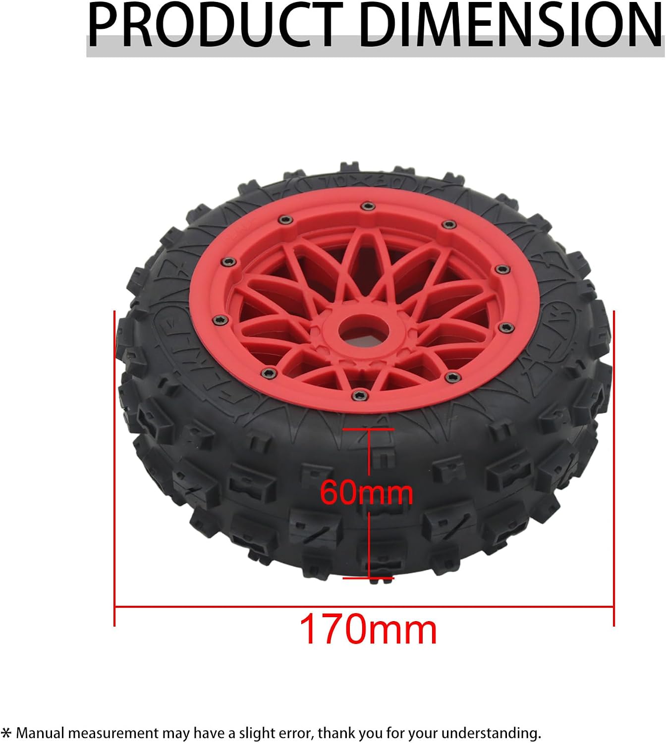 FLMLF Wasteland Front Assembly Red for 1/5 HPI Baja ROVAN KM 5B Rc Car Parts