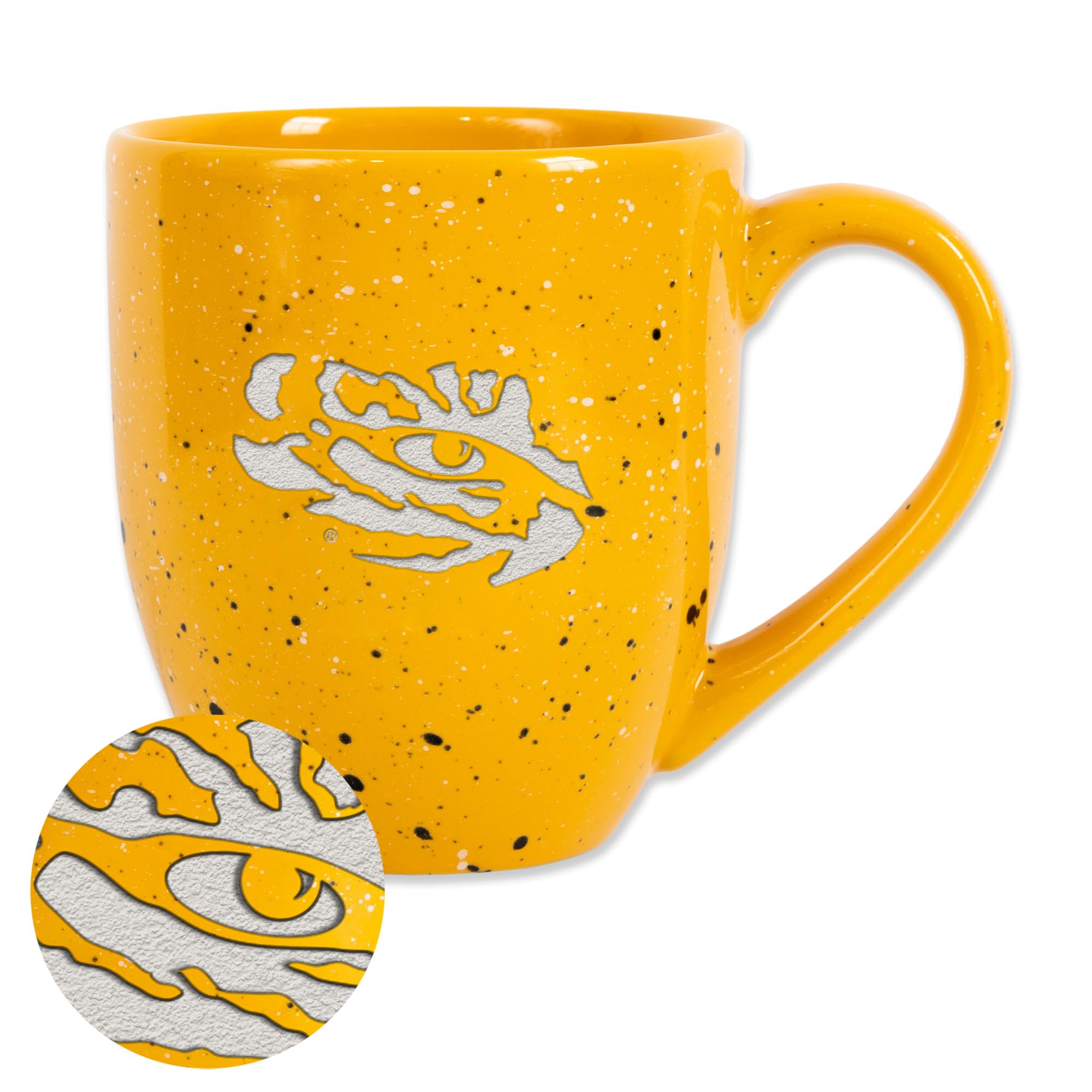 Mug LSU Tigers jaune 473 ml pour vos matins dynamiques