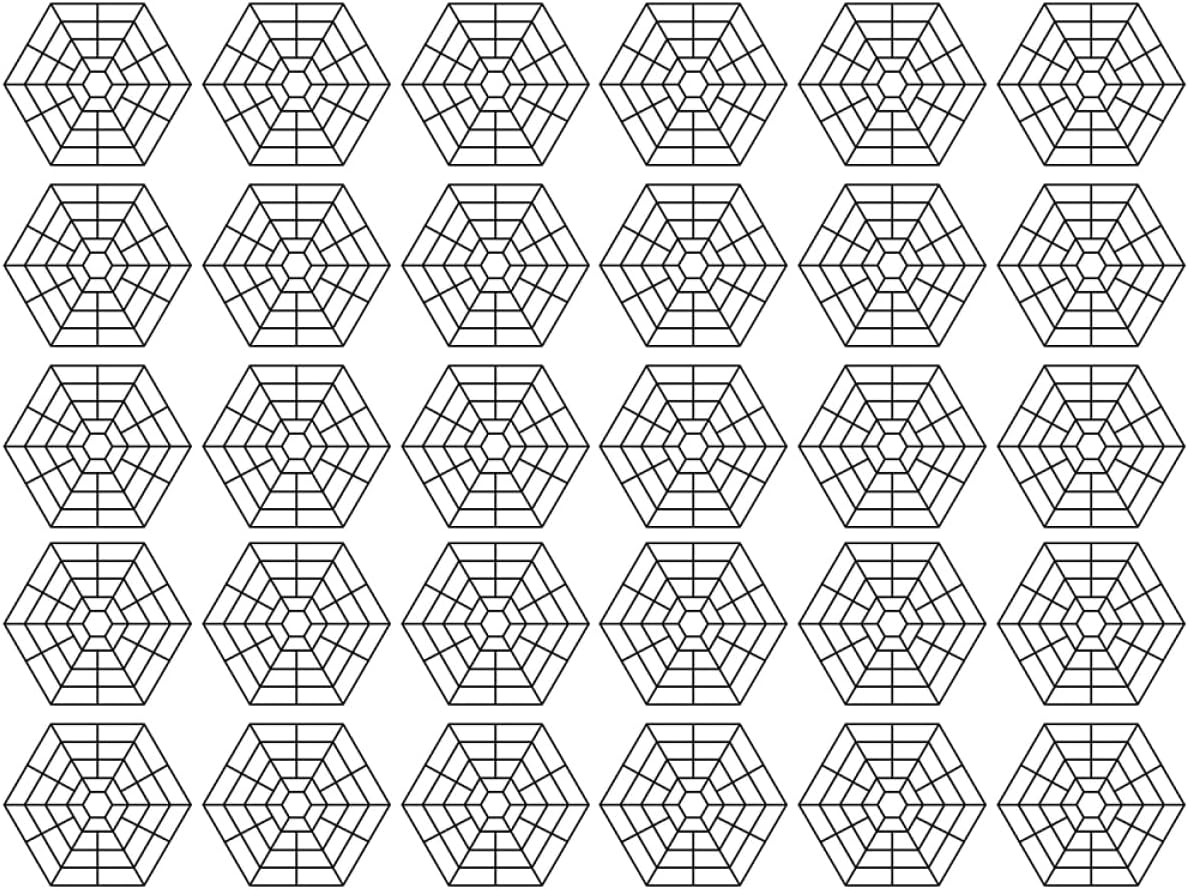 Garneck 30pcs Fish Pond Net Protectors Plastic Six Angle Fish Guards for Protecting Fish from Birds and Predatorsponds and Tanks