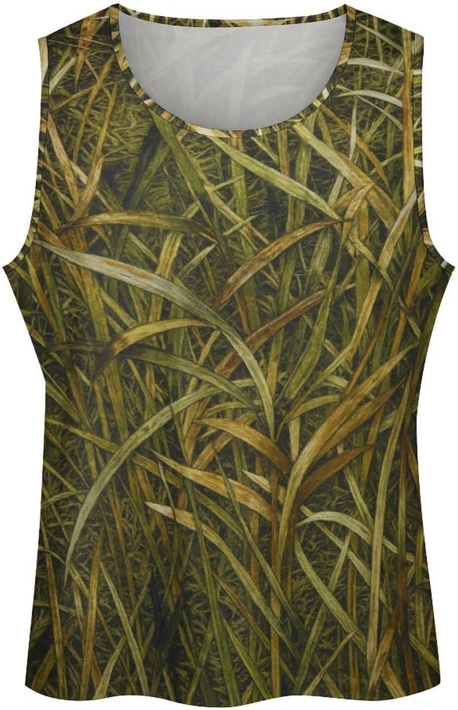 Blissboy Funny Camo Tank Top Novelty Sleeveless Shirt