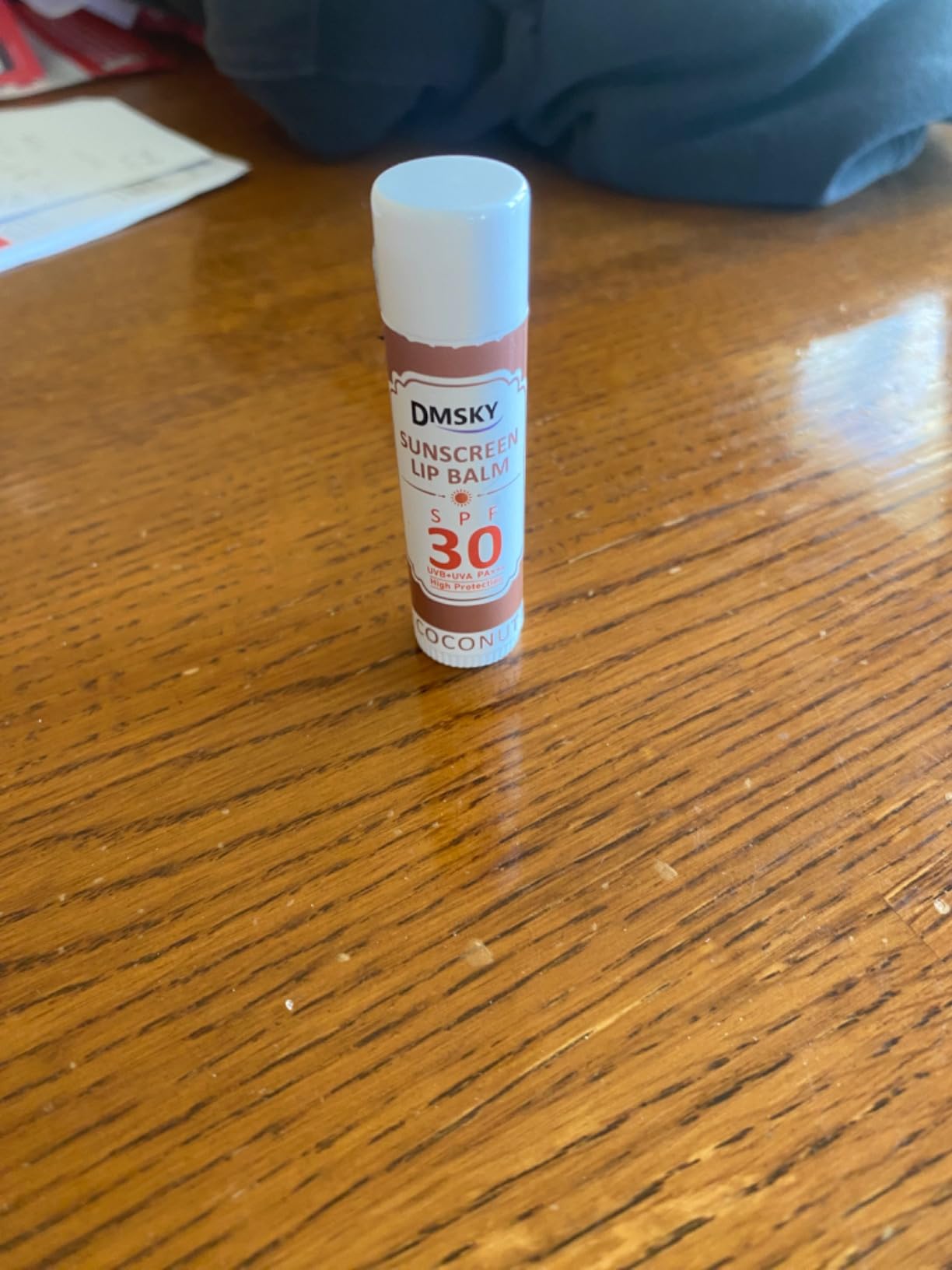 DMSKY SPF 30 Lip Balm 16 Pack, Broad Spectrum Lip Sunscreen No White Cast, Moisturizing Sunblock for Lips with Vitamin E & Coconut Oil - Beach Essentials & Travel Size
