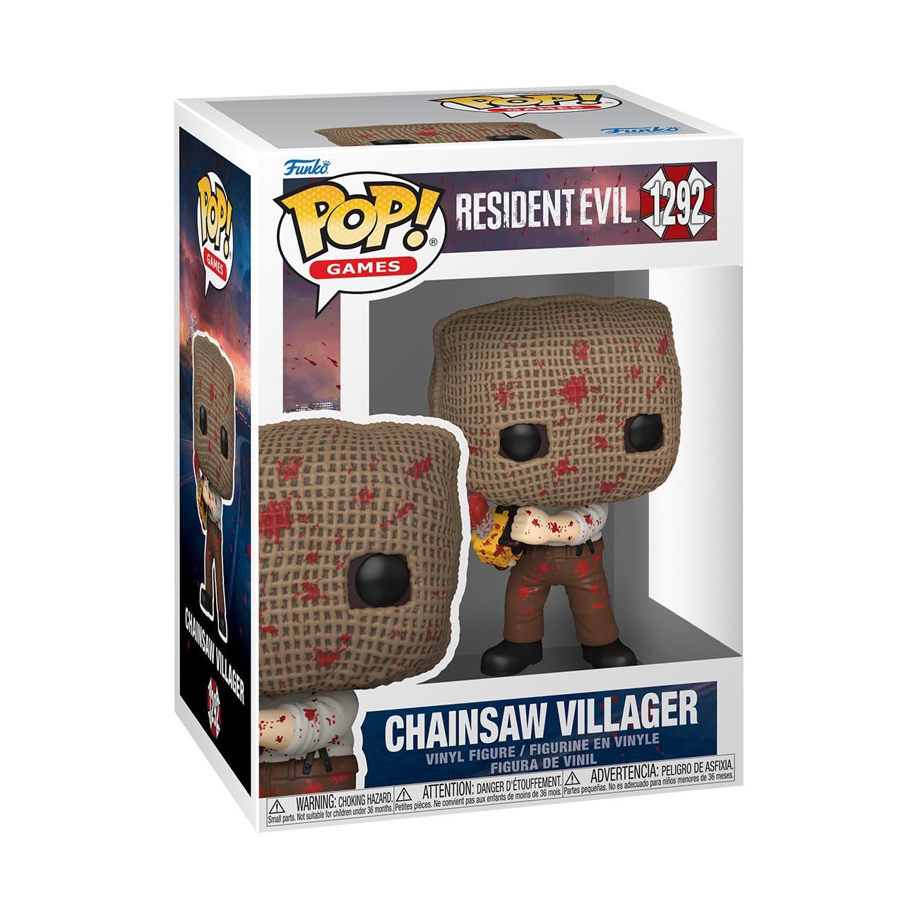 Funko POP! Games: Resident Evil - Chainsaw Man - Collectable Vinyl Figure - Gift Idea - Official Merchandise - Toys For Kids & Adults - Model Figure for Collectors and Display