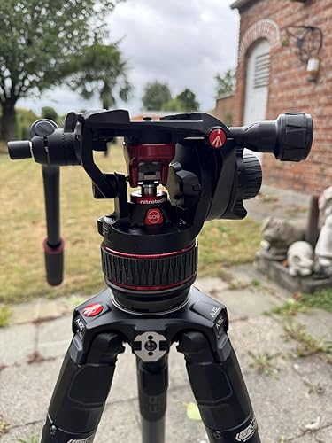 Amazon | Manfrotto ナイトロテック608フルードビデオ雲台 三脚雲台