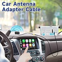 Vista 4 de Bingfu Fakra Z hembra a SMA hembra cable adaptador de antena de vehículo 3.28 pies para coche estéreo Android unidad principal navegación GPS FM AM