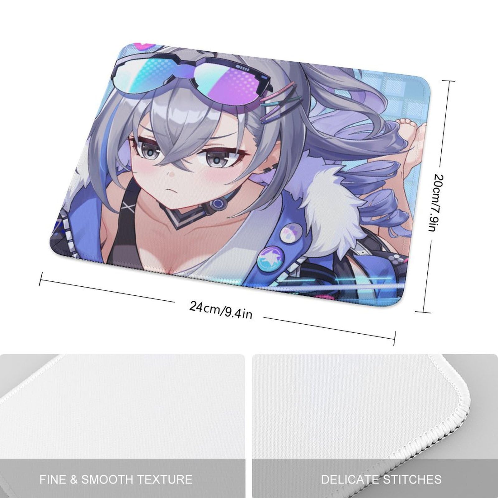 Amazon.co.jp: 銀狼 崩壊：スターレイル マウスパッド ゴム製 防水材質