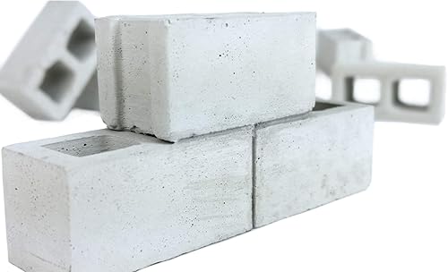 Miniatura 3 de Acacia Grove Mortero para bloques de cemento en miniatura y ladrillos rojos - 4oz