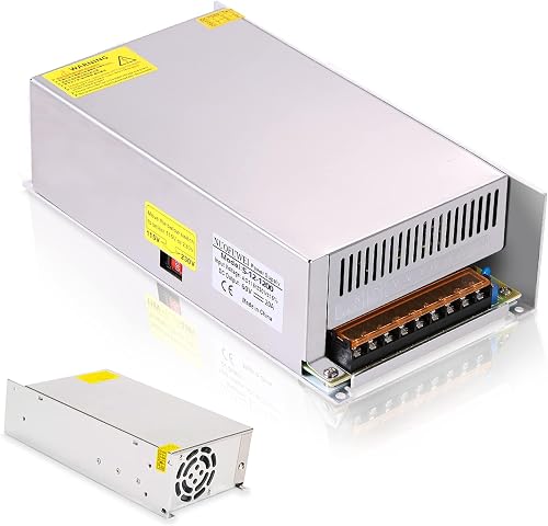 DC 12V 100A 1200W Switching Power Supply Adapter PSU AC-D…