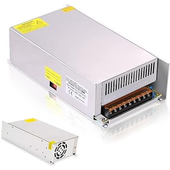 DC 12V 100A 1200W Power Supply 230V AC to DC 12V Power Supply 100A 1200W Switch Power Supply Transformer for 12V LED Drive CCTV Camera System 3D Printer Car Stereos Water Pump