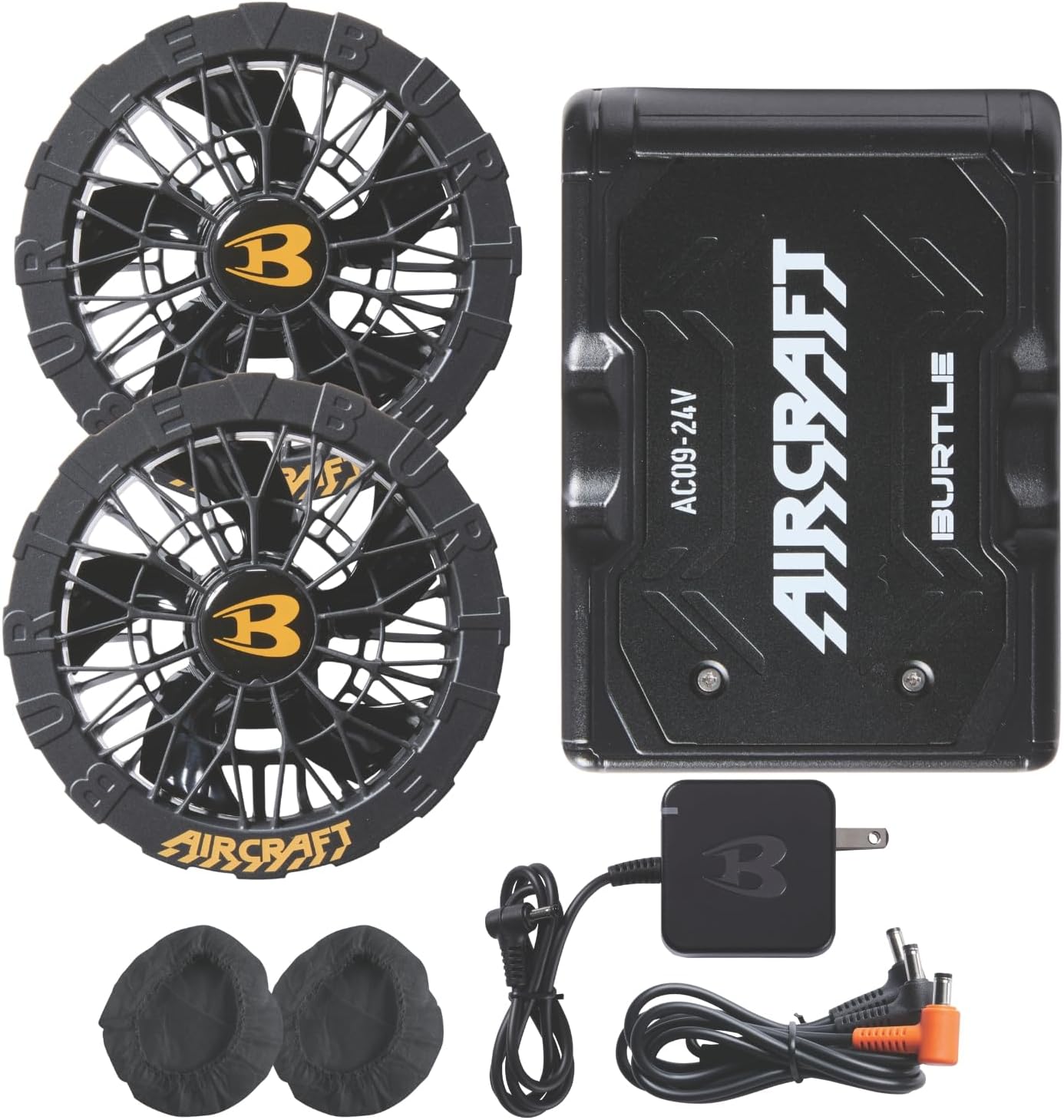 バートル 2025NEWモデル エアークラフト バッテリー2セット+ファン