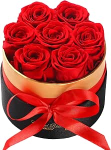 Rosa Eterna Natural Preservada Regalo per Lei, Rosa Stabilizzata Vera Rosa Eterna Natural Preservada Regalo per Lei, Rosa Stabilizzata Vera