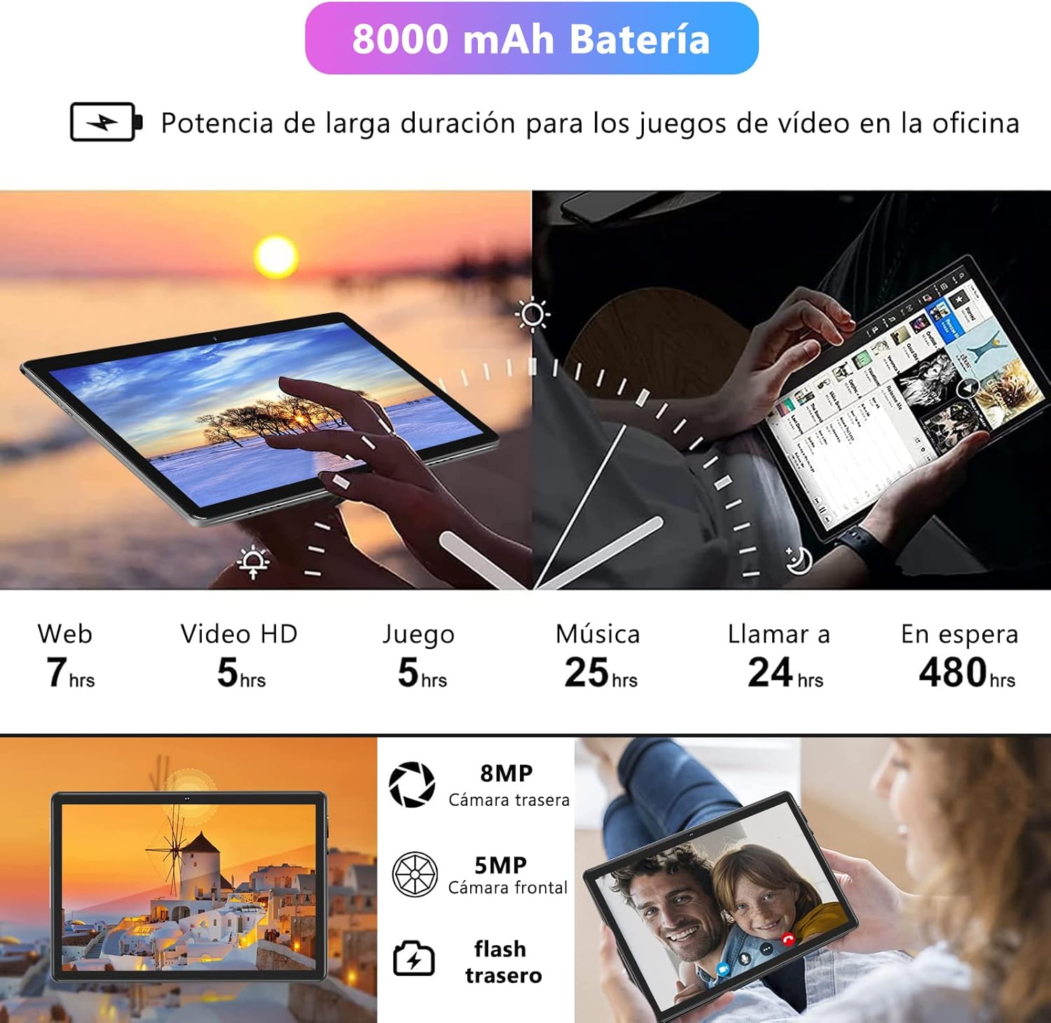 MEBERRY Tablet 10 Pollici Octa-Core 1.6 GHz Tablet, 4GB+64GB(128GB Espandibili) Adroid 10 Pro Tablet PC, 8000mAh | 5MP+8MP | Bluetooth | GPS,Grigio(Solo WiFi) MEBERRY Tablet 10 Pollici Octa-Core 1.6 GHz Tablet, 4GB+64GB(128GB Espandibili) Adroid 10 Pro Tablet PC, 8000mAh | 5MP+8MP | Bluetooth | GPS,Grigio(Solo WiFi)
