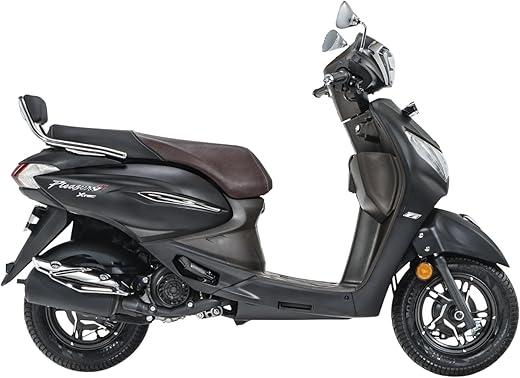 Hero MotoCorp PLEASURE+ XTEC DRS (OBD2B) Scooter Matte Black Booking for Ex-Showroom Price