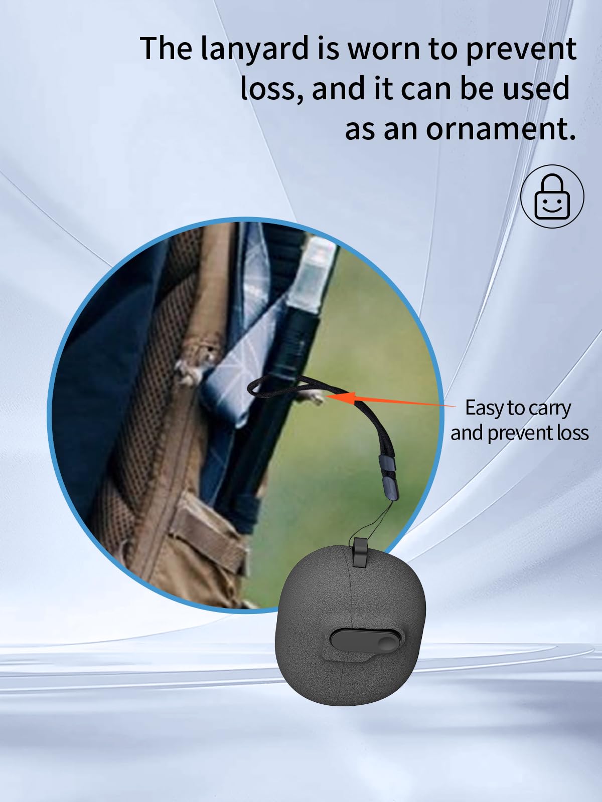 Kompatybilne ze słuchawkami Huawei FreeBuds Pro 4/Pro 3, prawdziwe słuchawki douszne z redukcją szumów, UYRUREL przezroczyste, miękkie, na cały korpus, odporne na wstrząsy etui ochronne ze smyczą