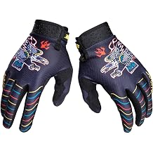 Anti-Slip Grip Touchscreen Lightweight Full Finger Breathable Cycling Gloves for Unisex Road Bike Mountain Riding