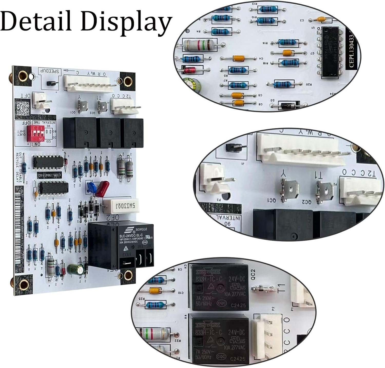 Defrost Control Board Replace for HK32EA003 HK32EA008 CES0130076-00 | Compatible with Carrier Bryant Payne