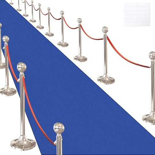 UBCGOTT Royal Blue Party Carpet Runner 15ft