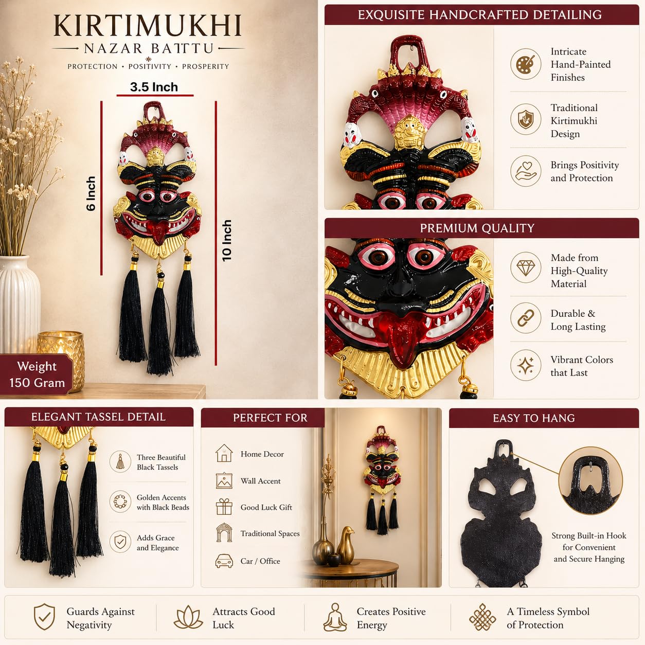 Nazar Battu - Evil Eye Protection Decor -4