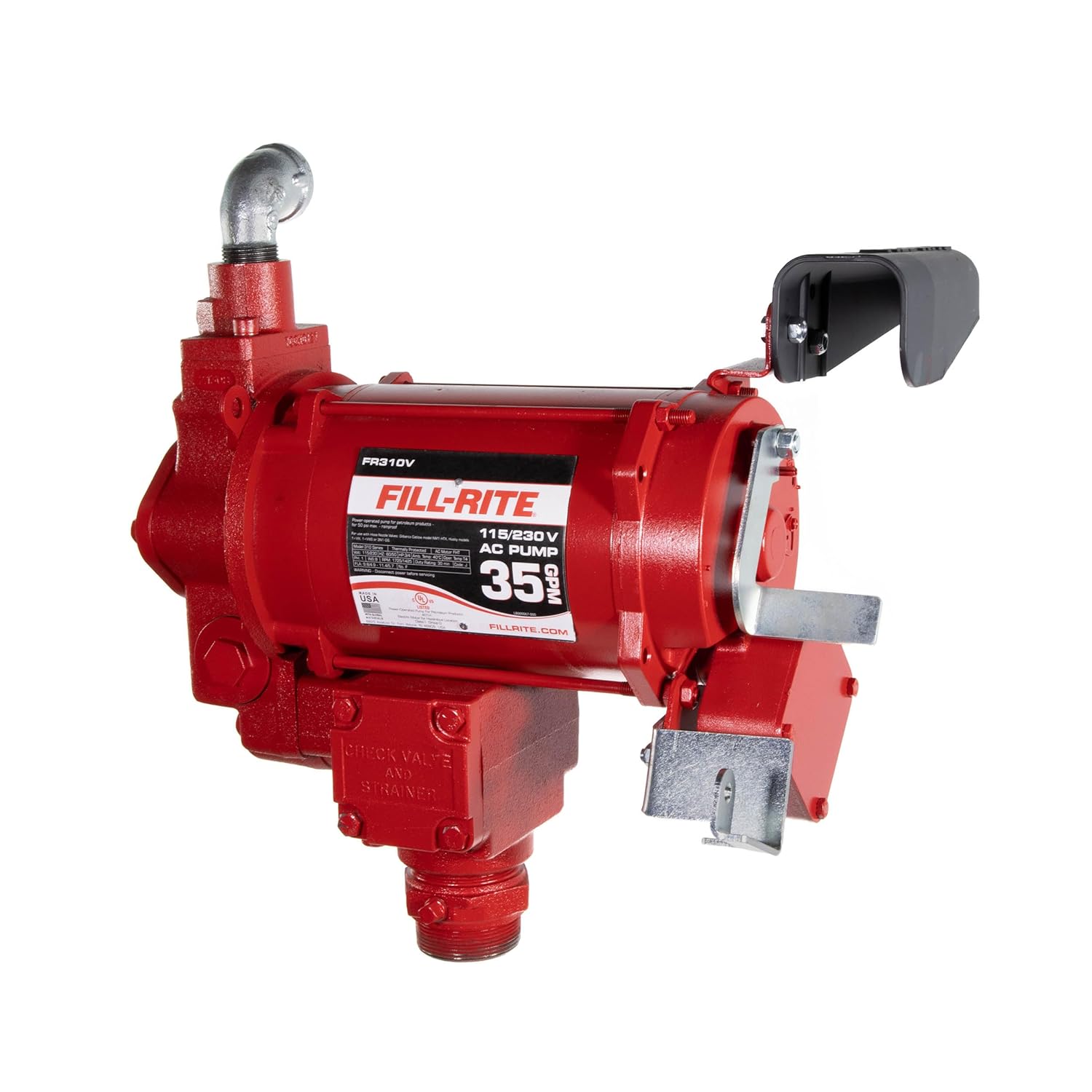 fill-rite fr310vn 115v/230v 35 gpm fuel transfer pump (pump only)