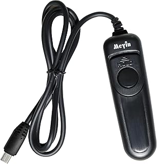 RS-802/S2 Remote Shutter Release Cable Camera Micro Single for Sony Mirrorles A99II A77II A58 A68 A7/II/R/RII/S/SII NEX-3NL RX1RII RX10II/III RX100II/III/IV DSC-QX30/RX10M3/RX1RM2/RX100M4/M5
