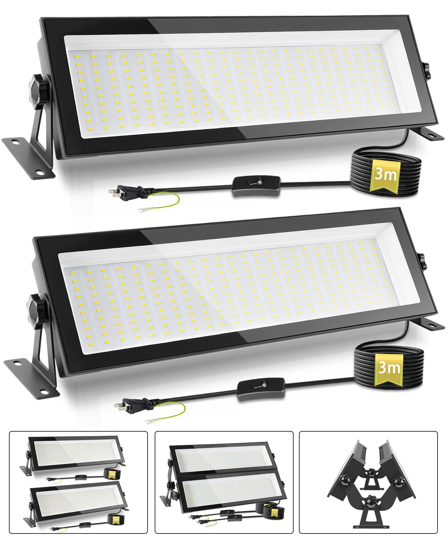 Amazon.co.jp: LED投光器フラッドライト120W高天井灯 作業灯 高輝度