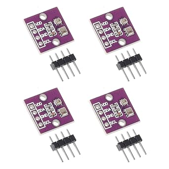Alinan 4pcs AHT20+BMP280 Temperature Humidity and Air Pressure Module High-Precision for Arduino
