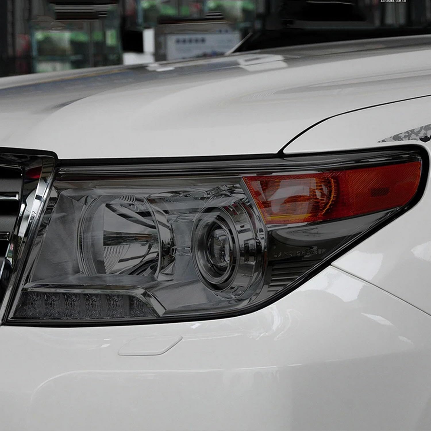 Car Headlight Protective Film Headlamp Restoration Transparent TPU Sticker，for Toyota Land Cruiser 2014-2020 Accessories