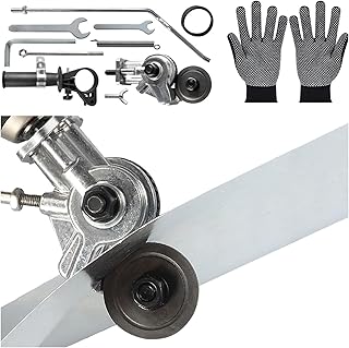 AFISEL metal nibbler drill attachment - electric drill shears attachment cutter nibbler，sheet metal cutter tool adapter is fit for cutting various metals materials such as aluminum, iron.