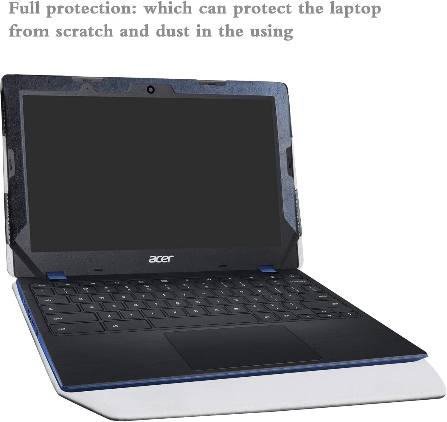 Alapmk Protective Case Cover for Acer Chromebook 11 CB311-8H/Chromebook 311 CB311-9H 11.6" Series Laptop[Not Fit Chromebook 11 CB311-7H CB3-131 CB3-132 C771T CB3-111 C732],Black