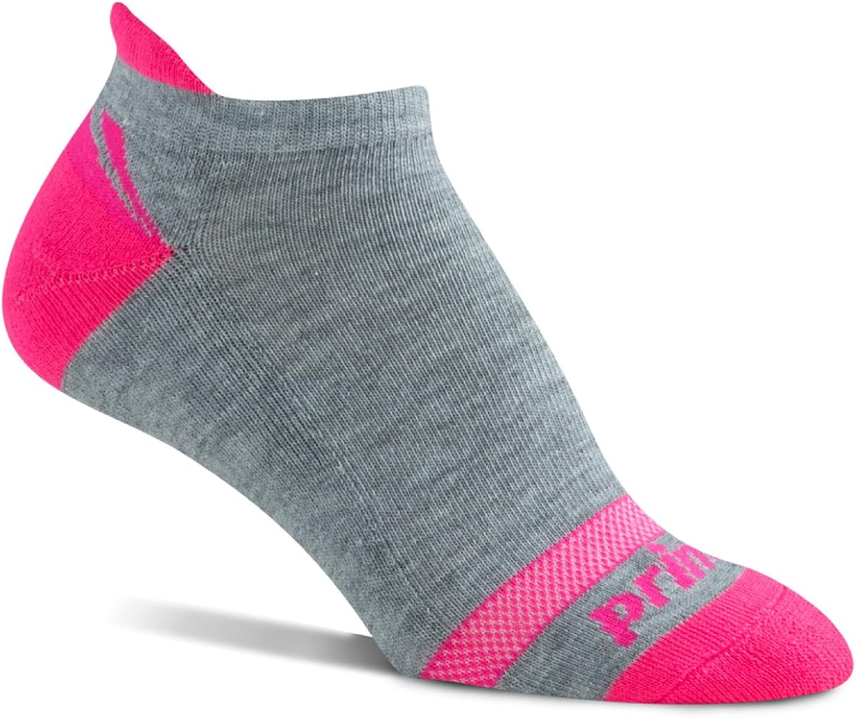 Prince Women’s Low Cut Tab Athletic Socks with Cushion for Running, Tennis, and Casual Use (6 Pair Pack)