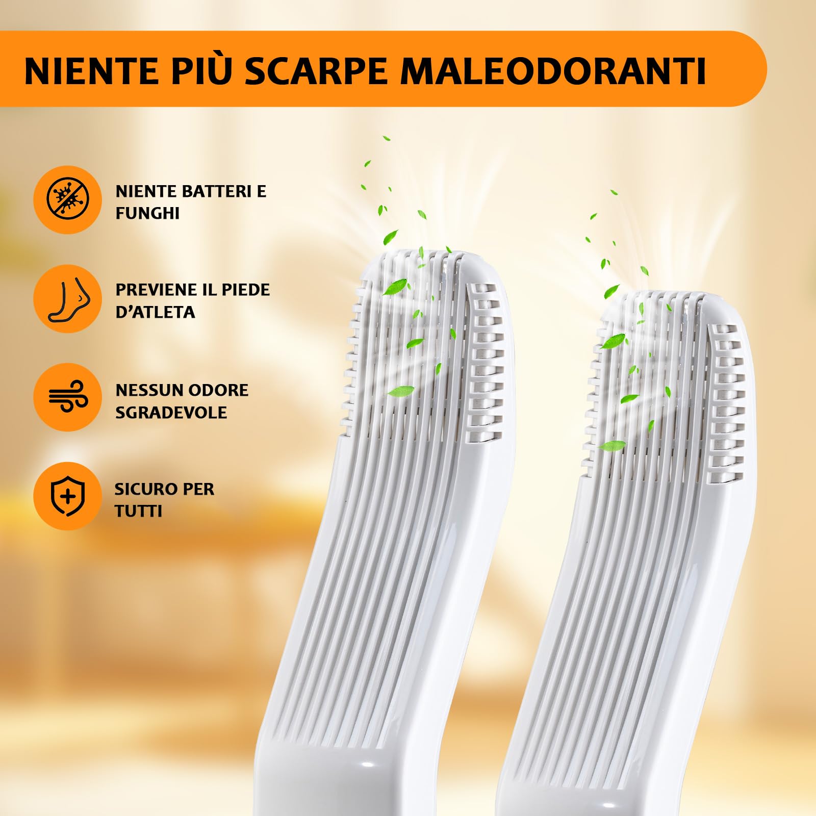 Asciugascarpa elettrico, deodorante perscarpa con ozono, scaldascarpe antibatterico, asciuga calze, asciuga stivali, scarpe da calcio, guanti da calcio