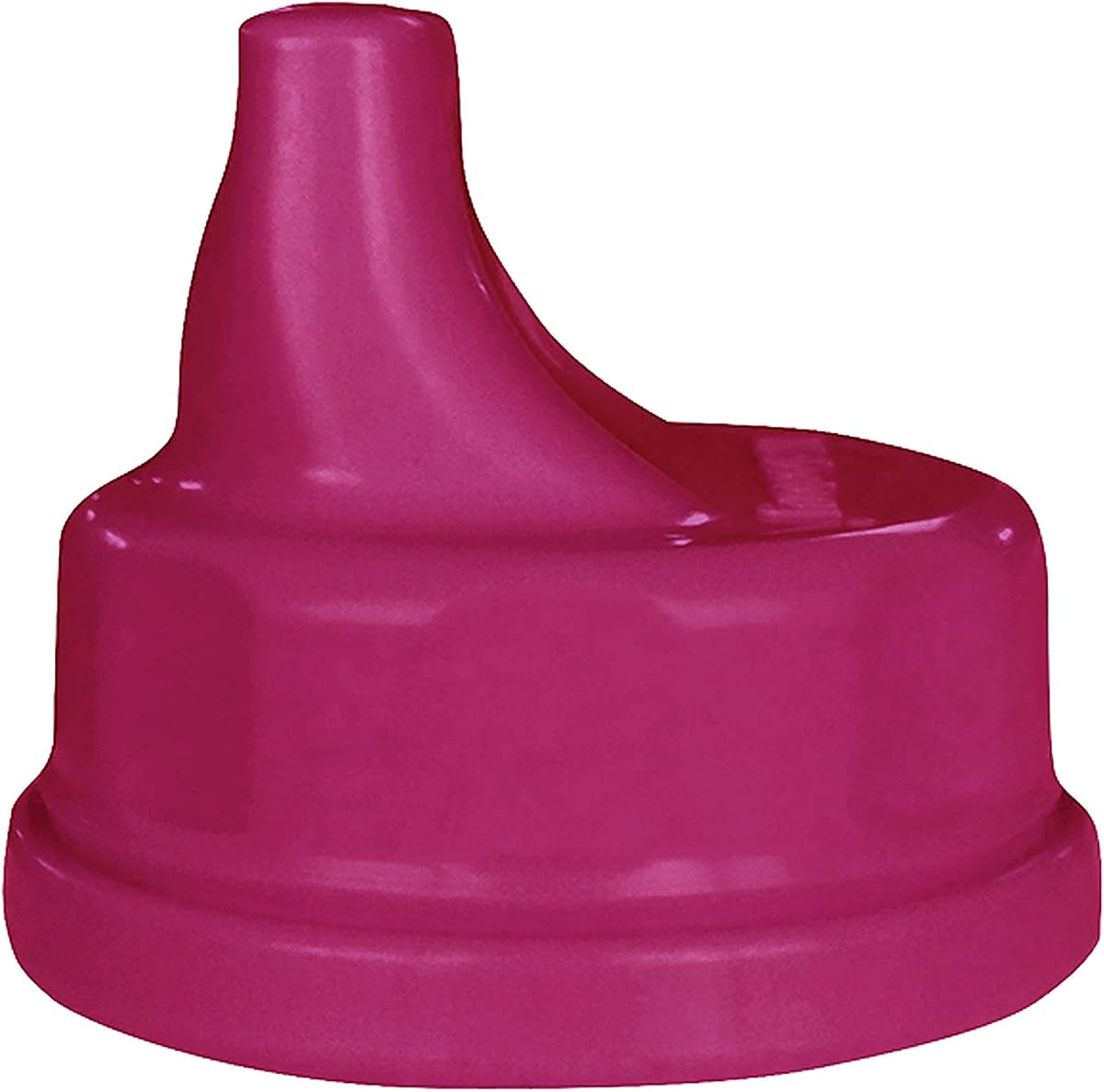 Lifefactory Sippy Caps for 4-Ounce and 9-Ounce BPA-Free Glass Baby Bottles, Raspberry, 2 Count | BPA Free, Reusable, Dishwasher Safe