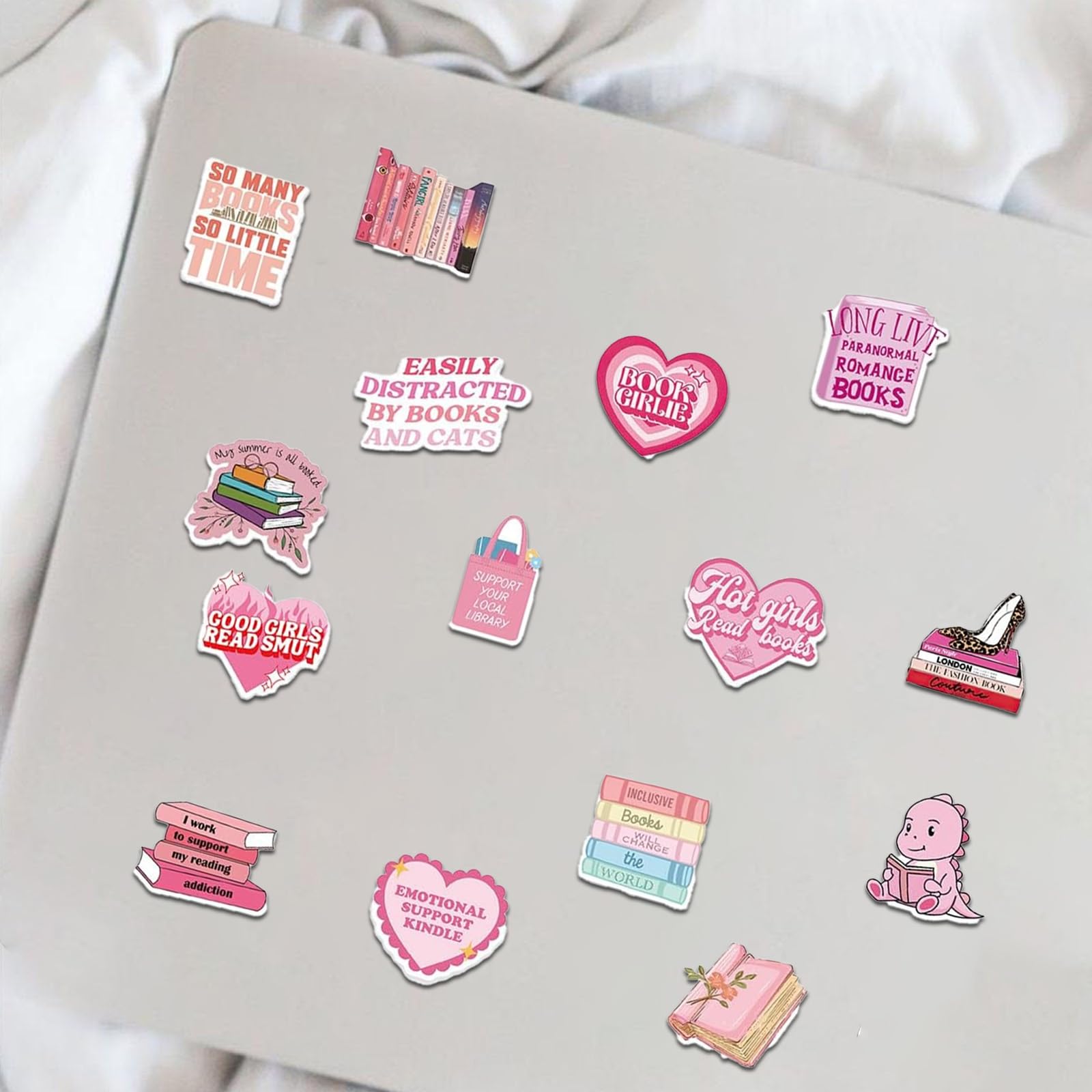 Lot De 52 Autocollants Pour Livres Kindle, Autocollants