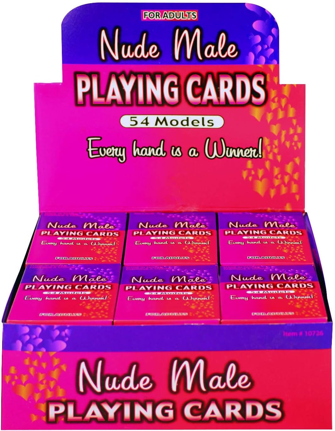 Nude Men Playing Cards