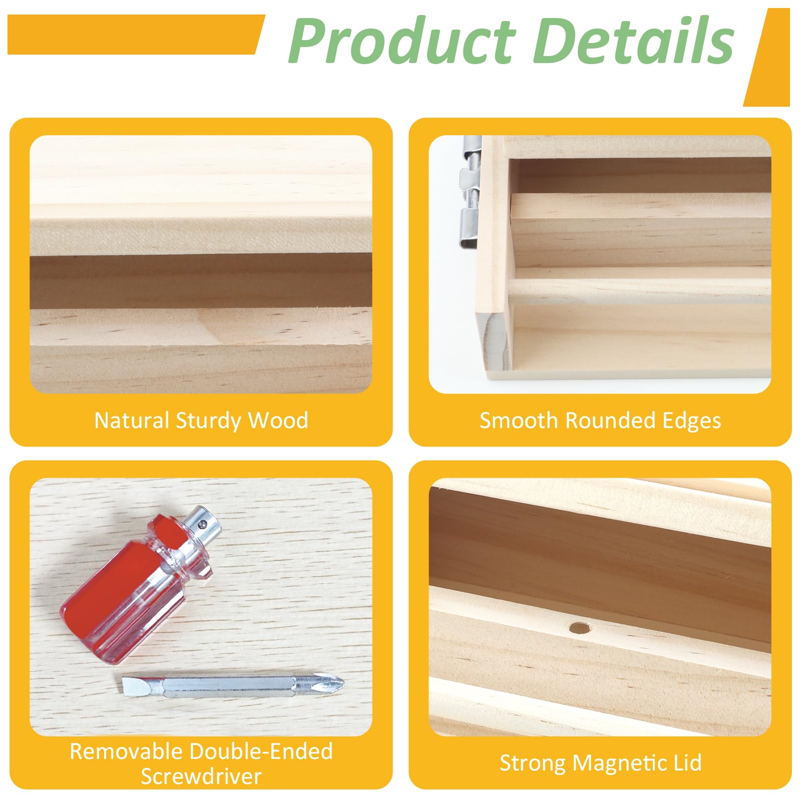 Wooden Montessori Toys for 4 5 6 Year Olds - Image 3