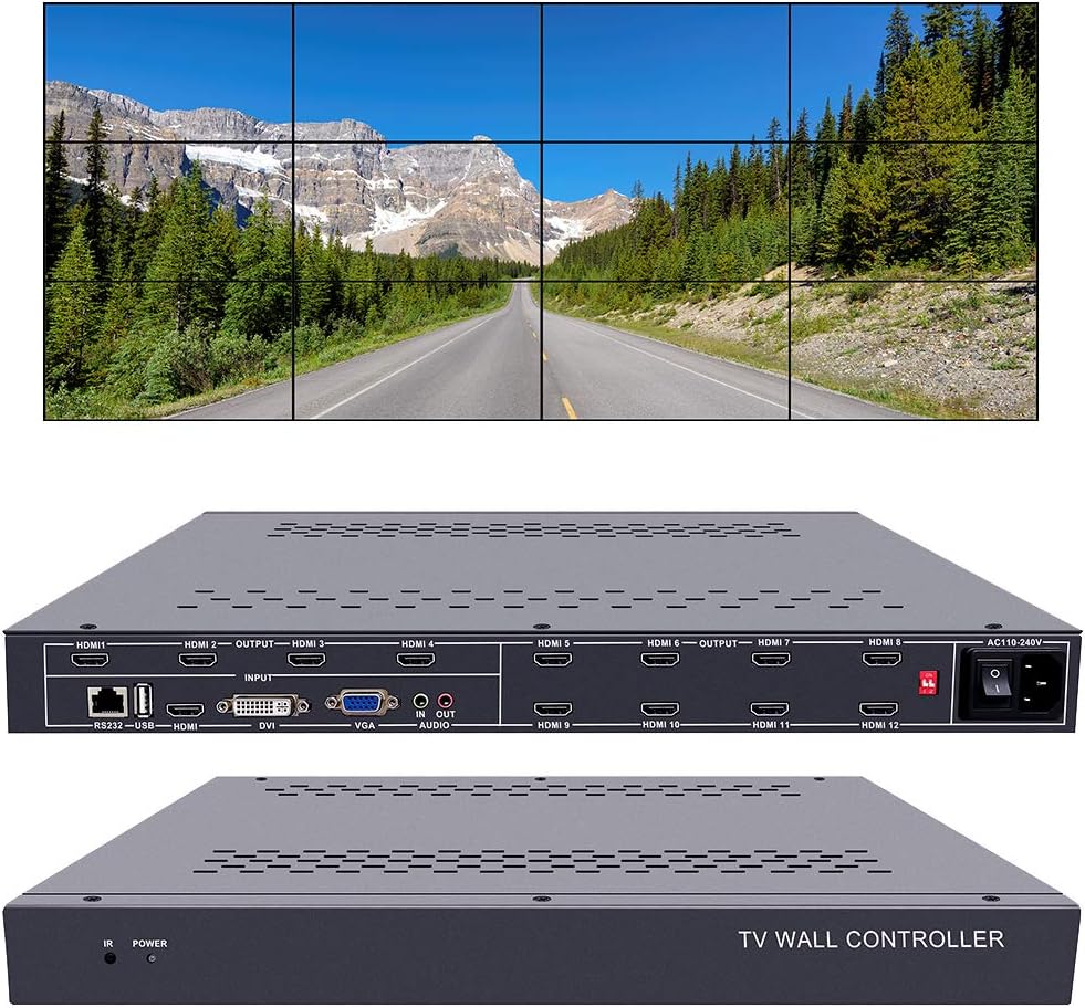 12ch 1080P Video Wall Controller
