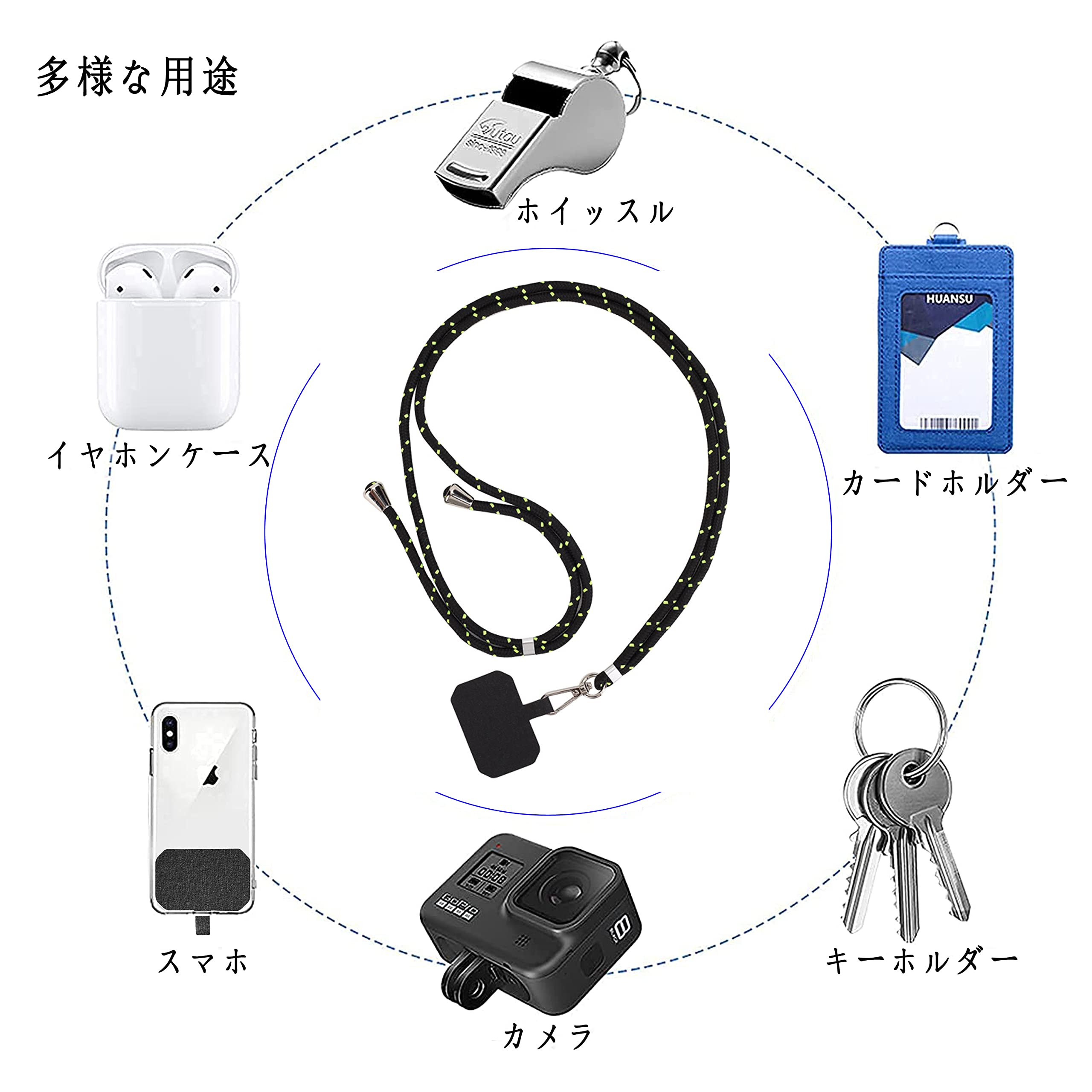 匿名配送✨[Tzciz] スマホストラップ ネックストラップ ナイロン製 Amazon | [Tzciz] スマホストラップ ネックストラップ 携帯