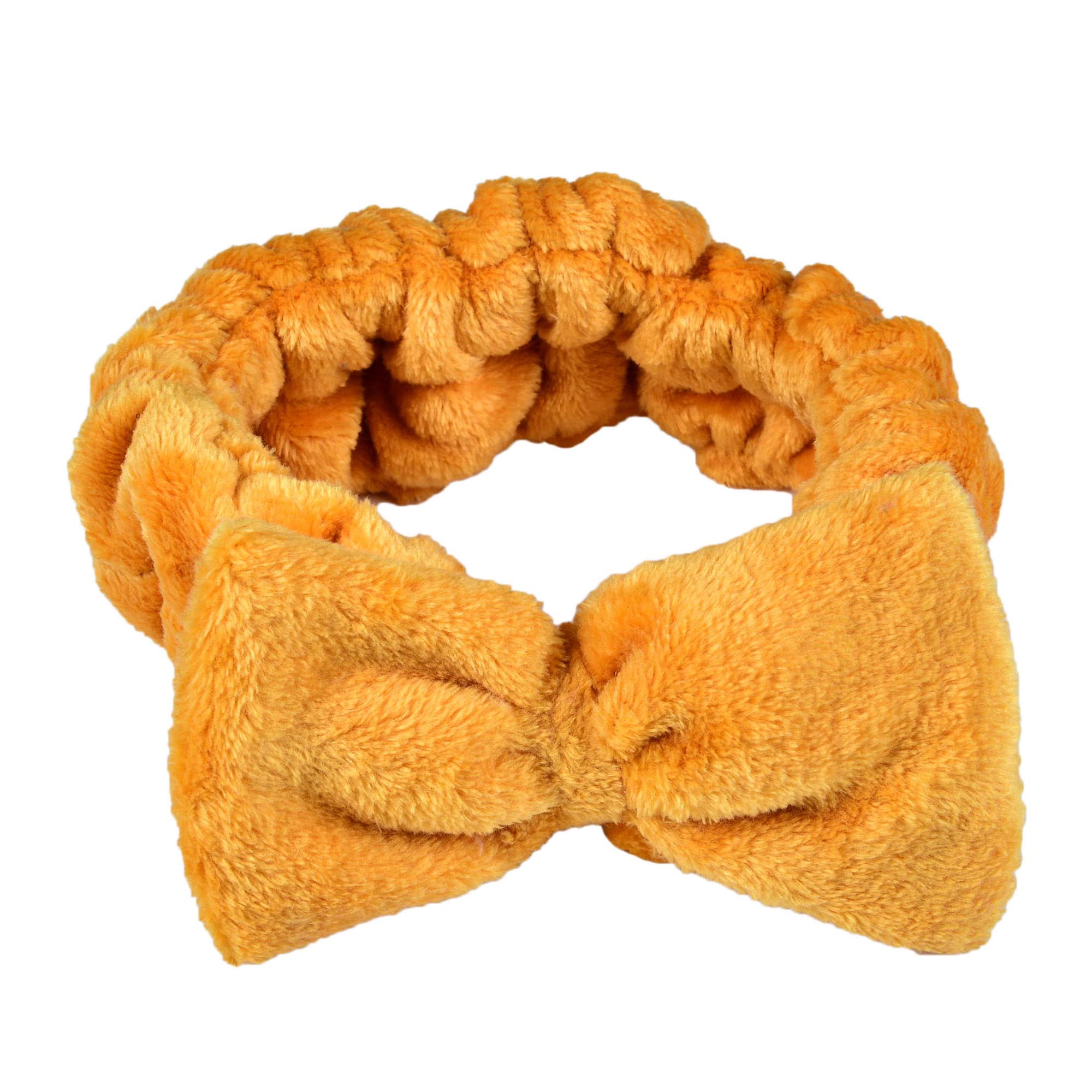 Nnr Soft Faux Fur Baby Head Band For Girls And Women, Makeup Bands - Spa Head Bands, Pack Of 1Pcs - Mustard (B09QYSSM1W) Amazon Price History, Amazon Price Tracker