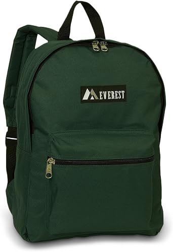 Everest Basic Backpack Set of 2,Dark Green,US