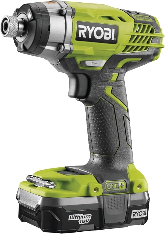 Atornillador de impacto Ryobi R18ID3-0 ONE+ de 18 V y 3 velocidades (solo cuerpo)