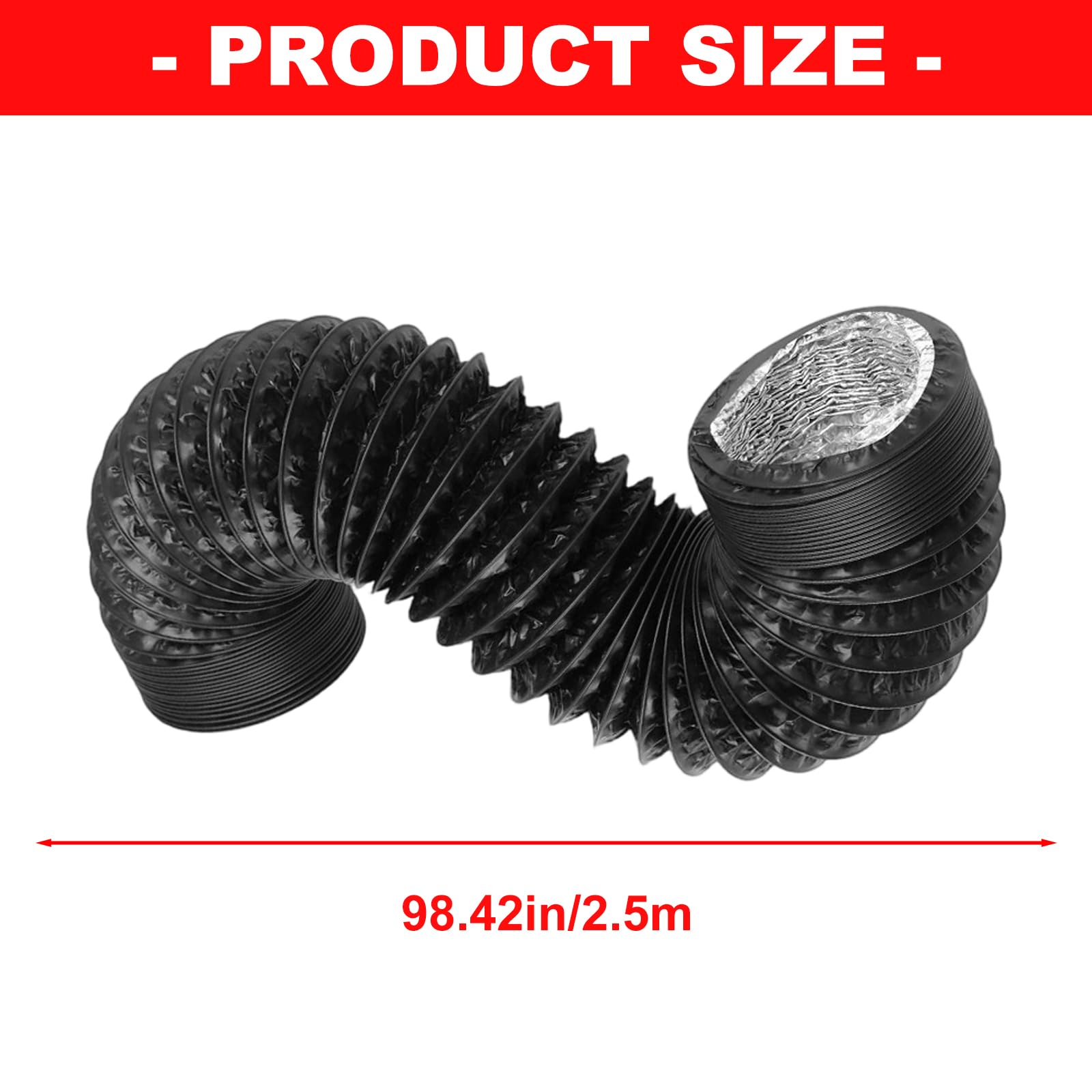 Conjunto de manguera de ventilación de secadora de 3 4 pulgadas