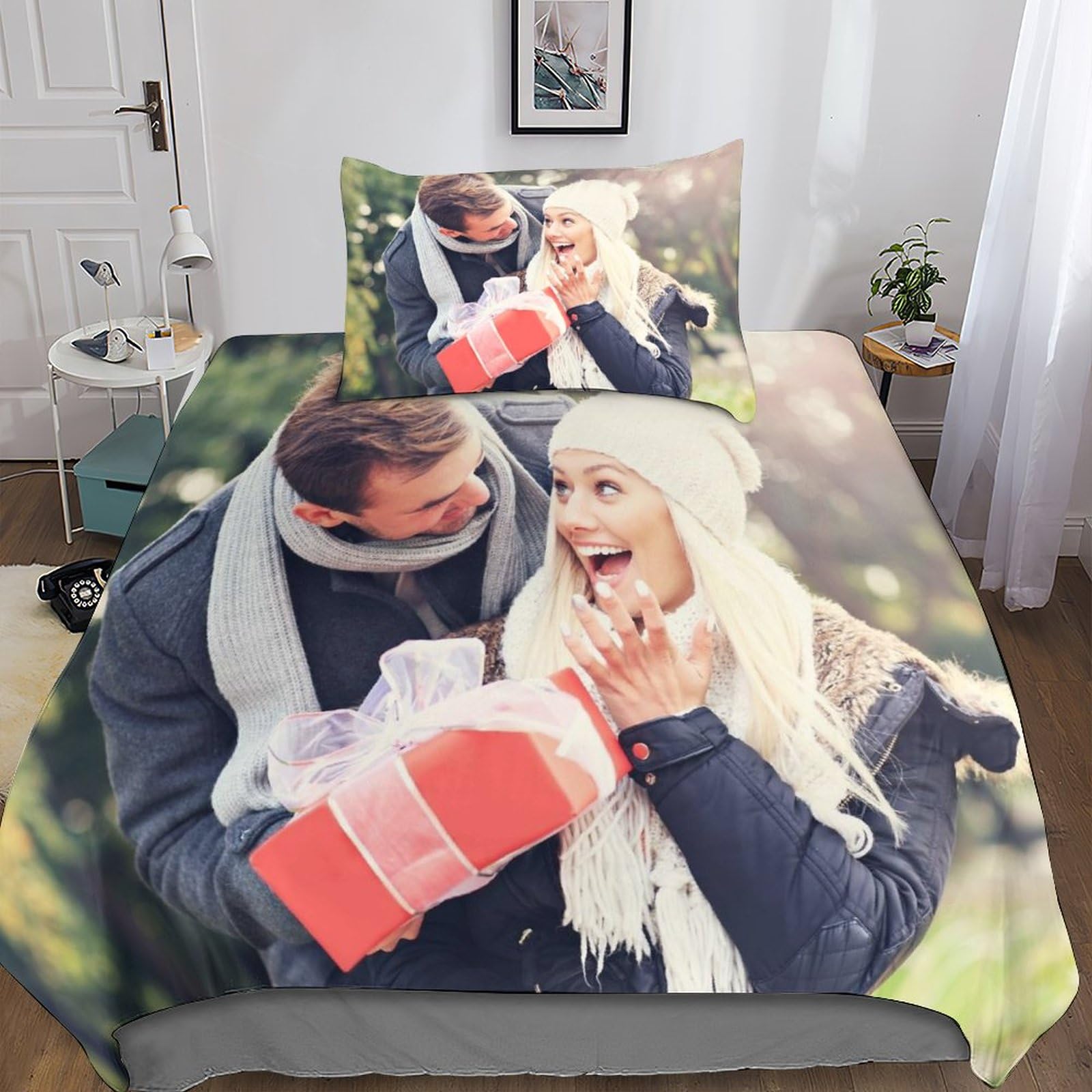 Parure de lit microfibre DIY pour personnaliser la décoration d'une chambre d'enfant ou adulte
