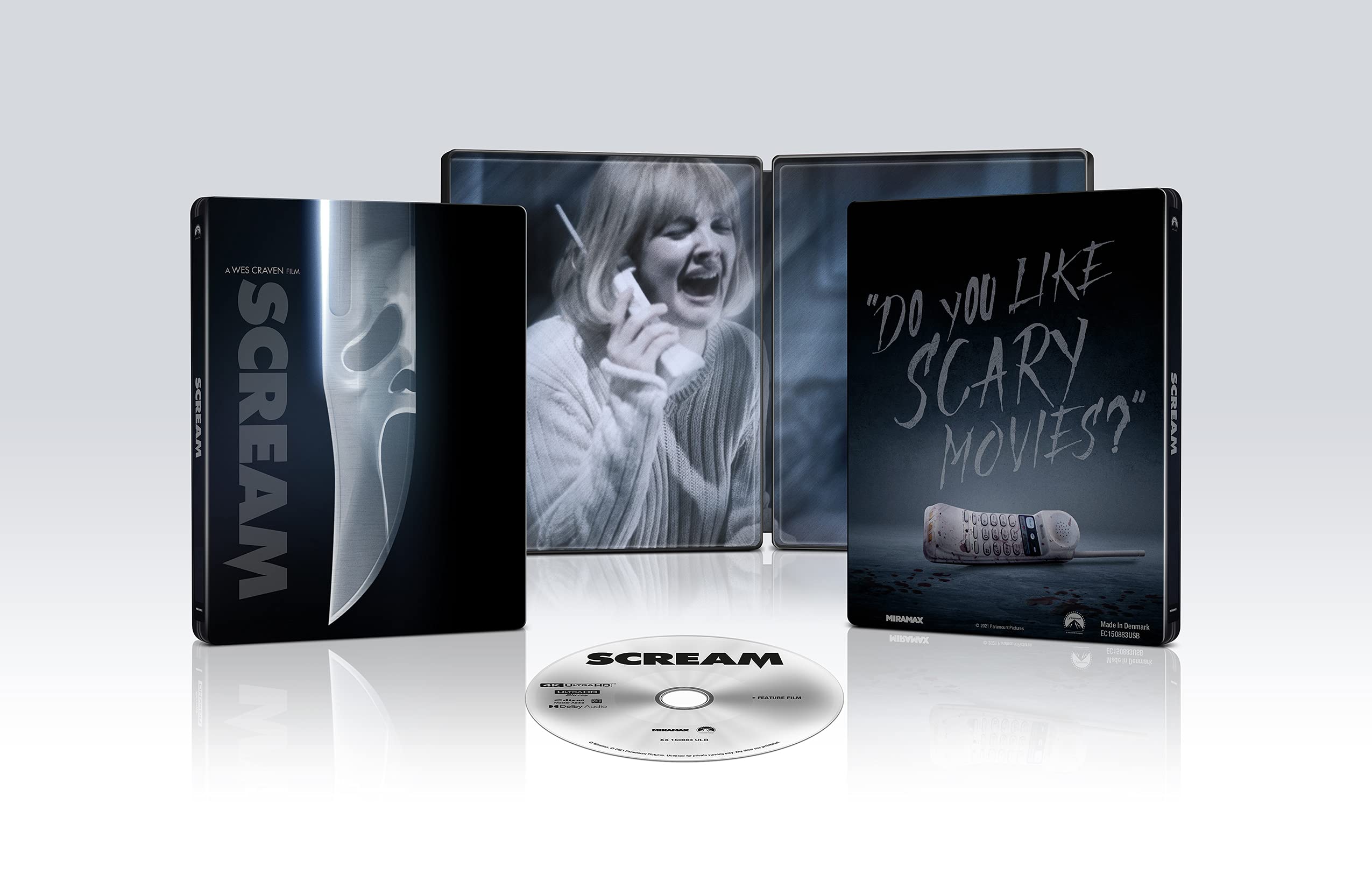 Scream [4K Ultra-HD + Blu-Ray-SteelBook édition limitée] [4K Ultra HD + Blu-ray - Édition SteelBook® limitée]