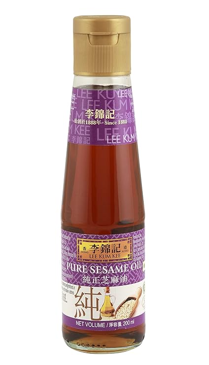 Lee Kum Kee Pure Sesame Oil, 6.76 fl oz / 200 ml