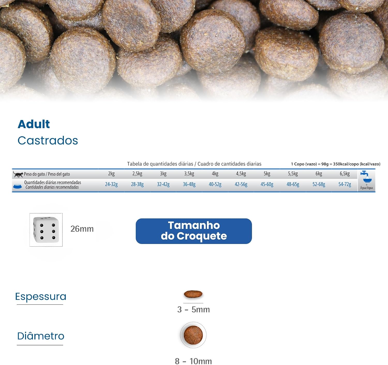 N&D Prime para Gatos Adultos Castrados de Todas as Raças Sabor Frango e Romã 7,5Kg