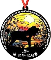 Vista 39 de Adorno personalizado para atrapasoles Bichon Frise, Bichon Frise Sun Catcher Adorno de Navidad – Regalo para perro amante, Bichon Frise 3D 2 capas