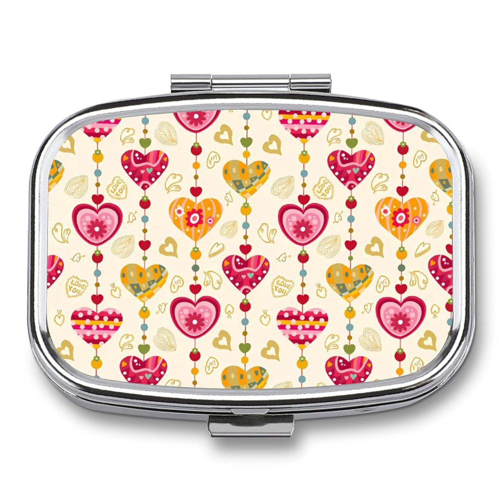 Amazon.co.jp: ピルケース かわいい 心 可爱らしい ハート形 携帯用 薬 