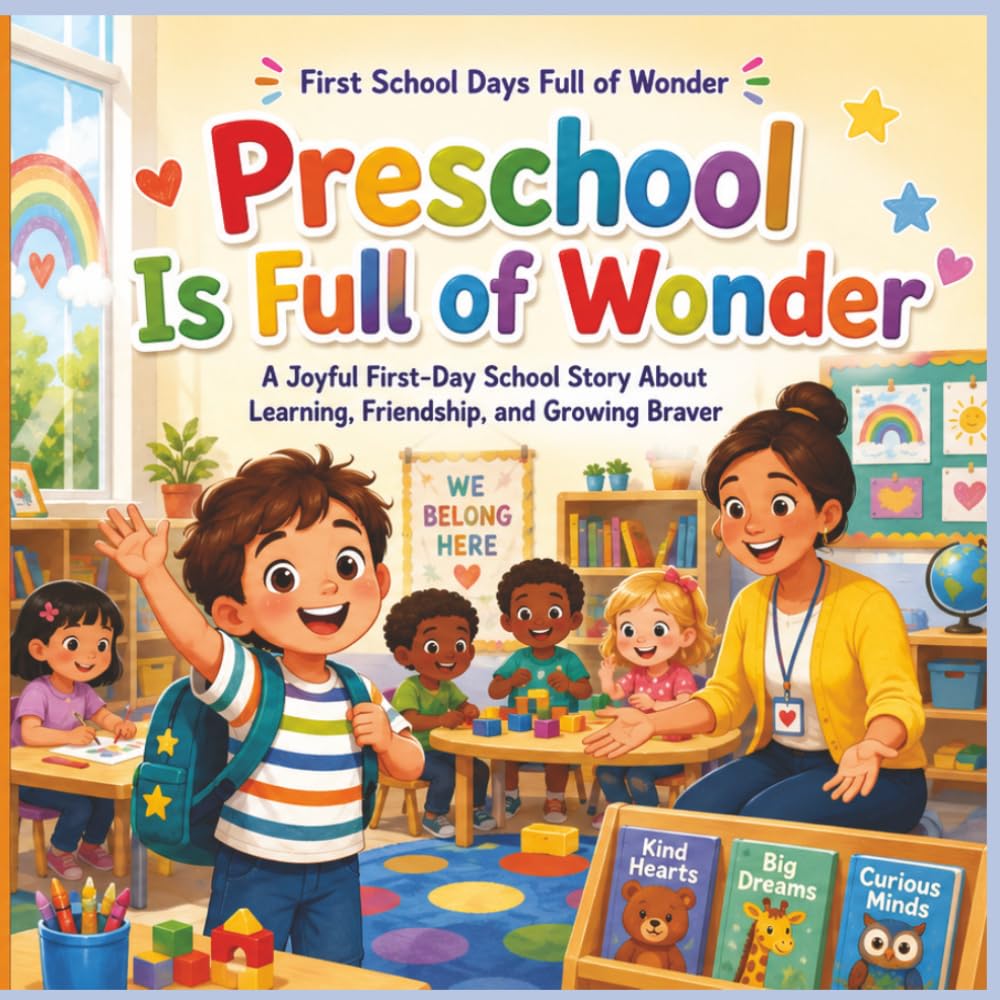Preschool Is Full of Wonder: A Joyful First-Day School Story About Learning, Friendship, and Growing Braver (First School Days Full of Wonder)