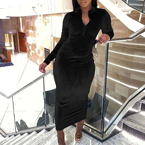 Miniatura 2 de Vestidos de invitados boda Mujer Vestido Fiesta LISO dividido Vestidos formales citas y vacaciones ropa delgada