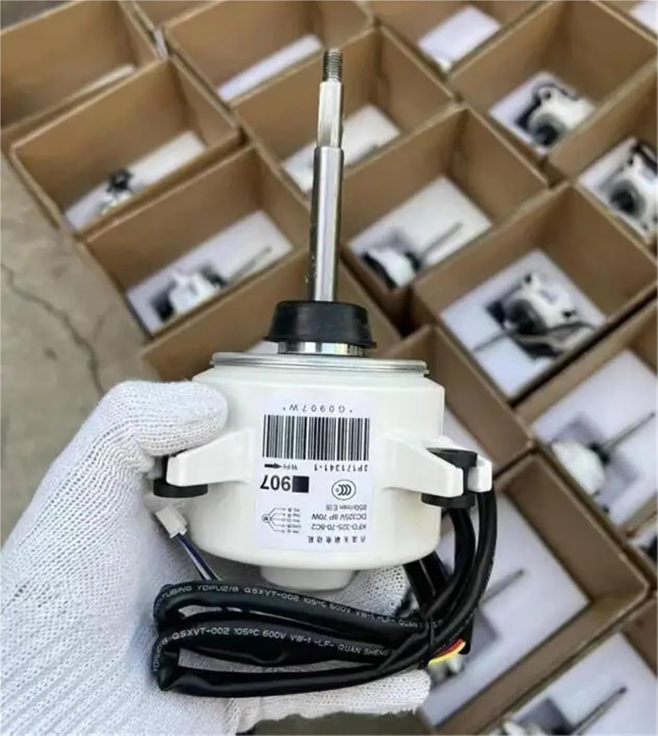 Air conditioner external fan motor 907 KFD-325-70-8C2 RMXS160DV2 (Replace)